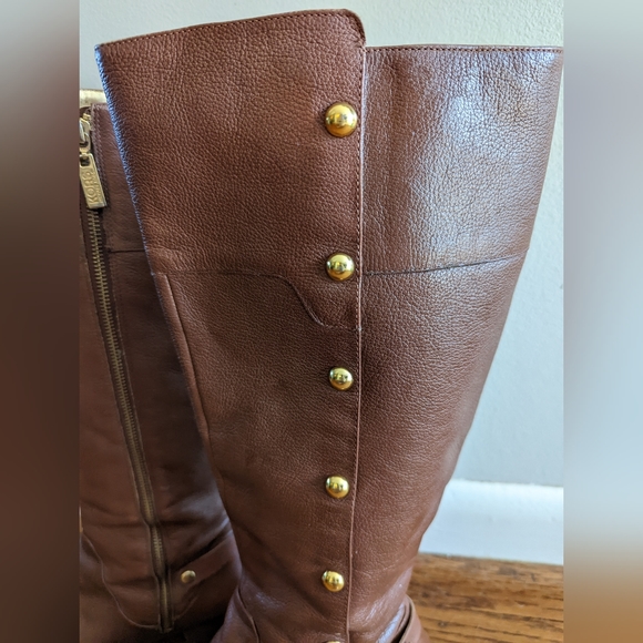 Vintage leather Michael Kors riding boots - Picture 3 of 9
